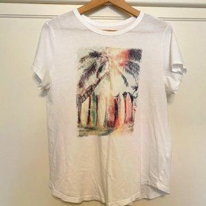 Old Navy Graphic Tee - Surfboards - Medium